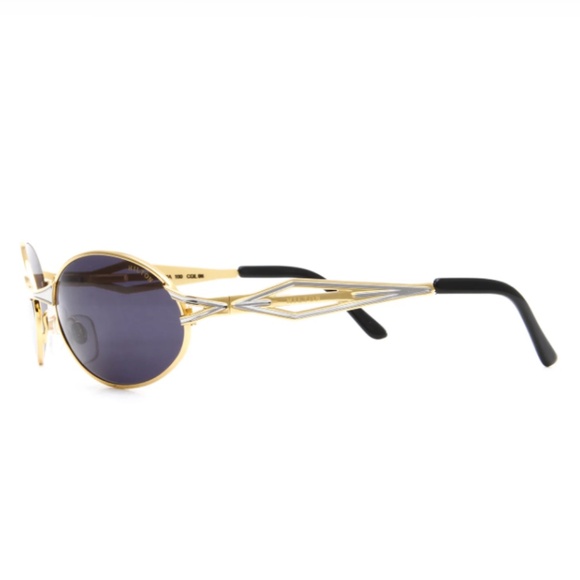 HILTON OLYMPIA Sunglasses in Gold - 100 04 22 KGP MSRP $600 - BNIB